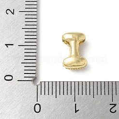 Brass Micro Pave Cubic Zirconia Beads&nbsp;X-KK-P290-61G-I
