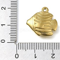 Ion Plating(IP) 304 Stainless Steel Pendants&nbsp;LS-STAS-I310-11G