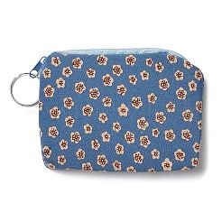 Flower Pattern Cotton Cloth Wallets&nbsp;ABAG-Q043-01