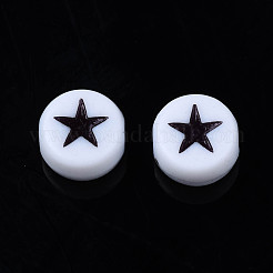 Opaque Acrylic Beads&nbsp;SACR-S273-50