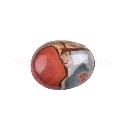Natural Ocean Jasper Oval Palm Stone Reiki Polished Healing Pocket Worry Stone Crystal for Anxiety Stress Relief Therapy&nbsp;PW-WGFDB78-01