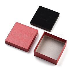 Square Jewelry Cardboard Jewelry Boxes&nbsp;CBOX-A009-01C