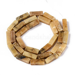 Natural Huanglong Jade Beads Strands&nbsp;G-T141-109