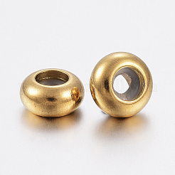 Ion Plating(IP) 202 Stainless Steel Beads&nbsp;STAS-F148-9mm-07G