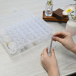 Rectangle Plastic Organizer Storage Grid Bead Containers&nbsp;CON-WH0100-80