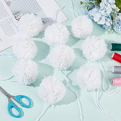 12Pcs DIY Craft Polyester Pom Pom Ball&nbsp;AJEW-CY0002-95B