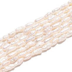 Natural Cultured Freshwater Pearl Beads Strands&nbsp;PEAR-N012-02H-04