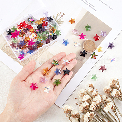 90Pcs 15 Colors Faceted Glass Charms&nbsp;GLAA-PH0008-26