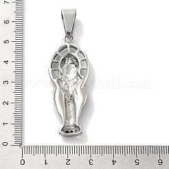 304 Stainless Steel Pendants&nbsp;STAS-Z098-19AS