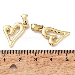 304 Stainless Steel Pendants&nbsp;STAS-P329-03G
