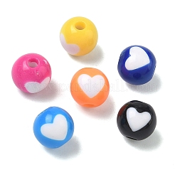 Opaque Acrylic Beads&nbsp;MACR-S775-8mm-M