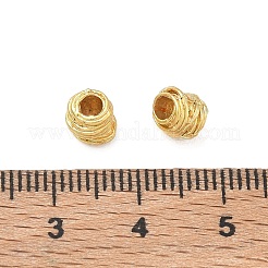 Corrugated Alloy Spacer Beads&nbsp;PALLOY-ZX002-47G