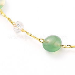 Nuggets Natural Gemstone Beaded Bracelets&nbsp;BJEW-JB05705