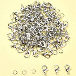 Zinc Alloy Lobster Claw Clasps&nbsp;FIND-FS0002-40P