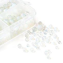 340Pcs 4 Sizes Opalite Beads&nbsp;G-LS0001-28