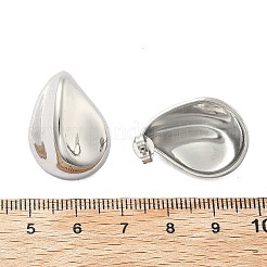 304 Stainless Steel Stud Earrings&nbsp;EJEW-D319-09A-P