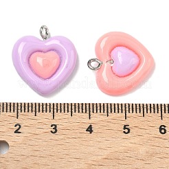 Opaque Resin Pendants&nbsp;RESI-K203-17