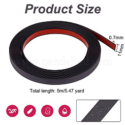 PVC Plastic Edge Banding&nbsp;DIY-WH0504-100A