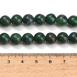 Natural Chrysocolla and Lapis Lazuli Beads Strands&nbsp;GG-CBA7BB7-A04-8mm