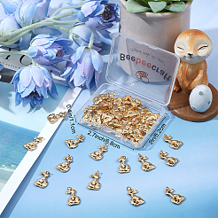 50Pcs Alloy Pendants&nbsp;FIND-BBC0001-37