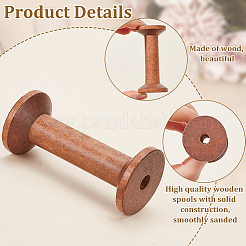 Wood Bobbins&nbsp;DIY-WH0430-808B