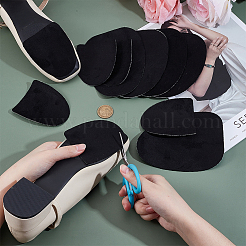 4sets Arch Suede Fabric Non-Slip Shoes Pads&nbsp;AJEW-OC0014-15