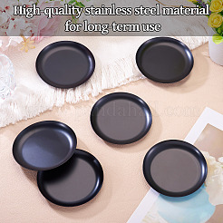 6Pcs Stainless Steel Tray&nbsp;AJEW-TA0002-29
