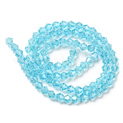 Transparent Electroplate Glass Beads Strands&nbsp;LS-GLAA-F029-2mm-C20