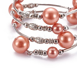 Glass Beads Bracelets&nbsp;BJEW-MSMC002-29