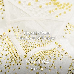Preciosa&reg Crystal Hotfix Flatback Stones&nbsp;Y-PRC-HSS6-90310