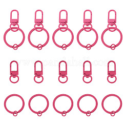 10Pcs Zinc Alloy Baking Paint Swivel Snap Hooks Clasps&nbsp;FIND-TADJ0001-27J