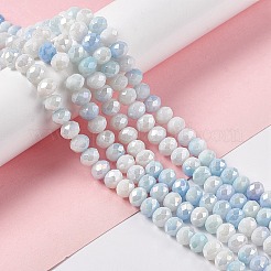 Ombre Effect Dyed Glass Beads Strands&nbsp;GLAA-C023-02A