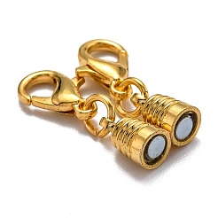 Brass Magnetic Clasps Converter&nbsp;KK-O134-10G