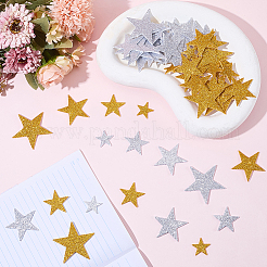 4 Bags 2 Colors EVA Self Adhesive Stickers&nbsp;STIC-CP0001-23