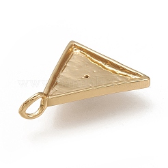 Brass Pendants&nbsp;LS-ZIRC-L099-025G