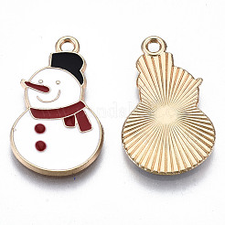 Eco-Friendly Alloy Enamel Pendants&nbsp;ENAM-Q437-069-NR