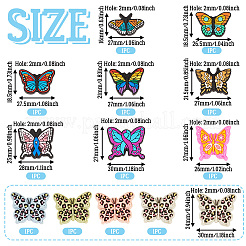 12Pcs 12 Styles Food Grade Eco-Friendly Silicone Beads&nbsp;SIL-TA0002-65