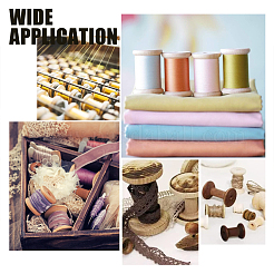 10 Pcs Wooden Empty Spools for Wire&nbsp;WOOD-PH0002-13
