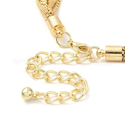 Brass Box Chains Lariat Necklace&nbsp;NJEW-P289-09G