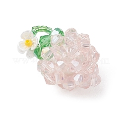 Glass Seed Beaded Pendants&nbsp;PALLOY-MZ01238