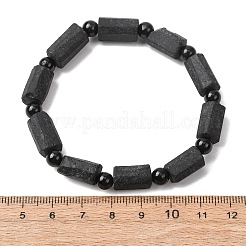 Natural Tourmaline Beads Stretch Bracelets for Women Men&nbsp;BJEW-C154-01