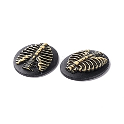 Halloween Cameos Opaque Resin Cabochons&nbsp;RESI-C017-01C