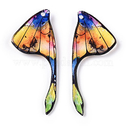 Epoxy Resin Wing Pendants&nbsp;RESI-TAC0021-96I