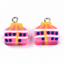 Handmade Polymer Clay Pendants&nbsp;LS-CLAY-T016-74