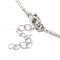 Non-Tarnish 304 Stainless Steel Necklaces&nbsp;STAS-D084-31P