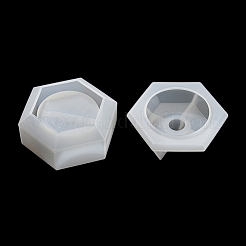 Hexagon Shape Candle Jar Molds&nbsp;LS-DIY-K073-03