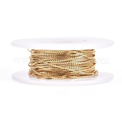 304 Stainless Steel Serpentine Chains&nbsp;CHS-F011-12A-G