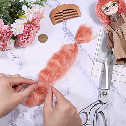 Artificial Wool Doll Wig Hair&nbsp;AJEW-WH0609-186H