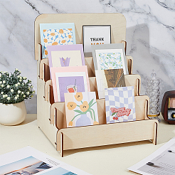 Wood Place Card Display Stands&nbsp;AJEW-WH0348-315