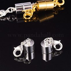 20 Sets 2 Colors Brass Magnetic Clasps&nbsp;KK-SZ0003-99
